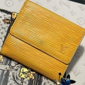 Louis Vuitton Yellow Wallet